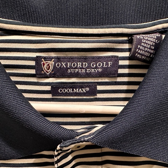 Oxford Coolmax Golf Shirt - Picture 3 of 3